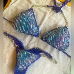 Purple Angel Competition Bikini